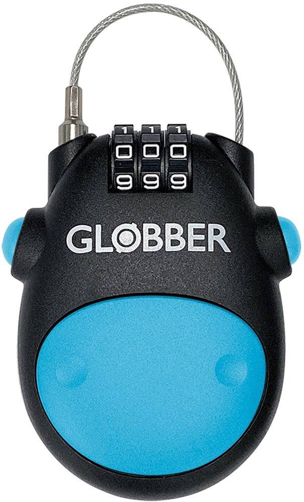 ΚΛΕΙΔΑΡΙΑ GLOBBER LOCK BLACK/SKY BLUE (532-101) GLOBBER