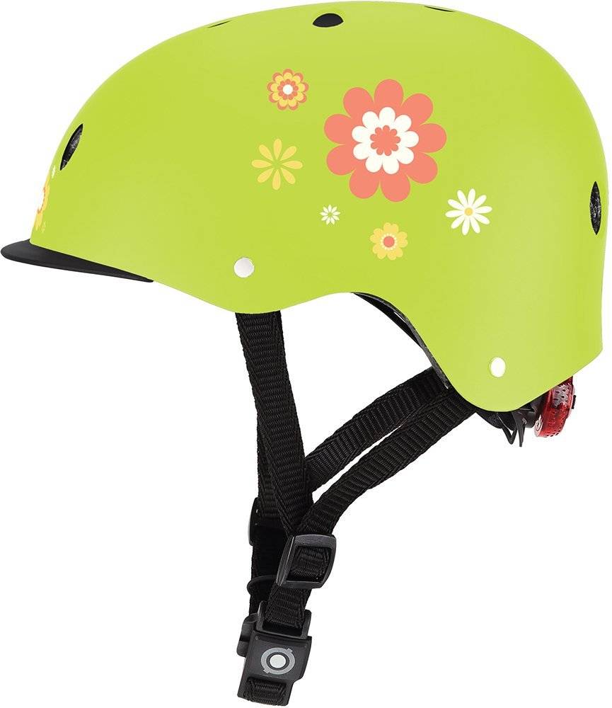 ΚΡΑΝΟΣ GLOBBER PRIMO FANTASY (507-106) LIME GREEN FLOWERS (XS/S) GLOBBER