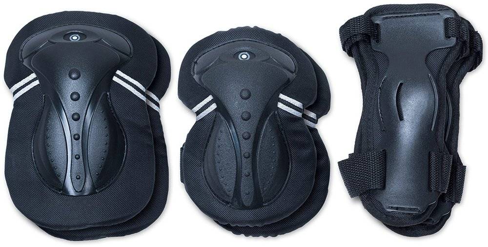 ΣΕΤ ΠΡΟΣΤΑΤΕΥΤΙΚΩΝ GLOBBER PROTECTIVE ADULT (551-120) BLACK RANGE C (M / 50+KG) GLOBBER
