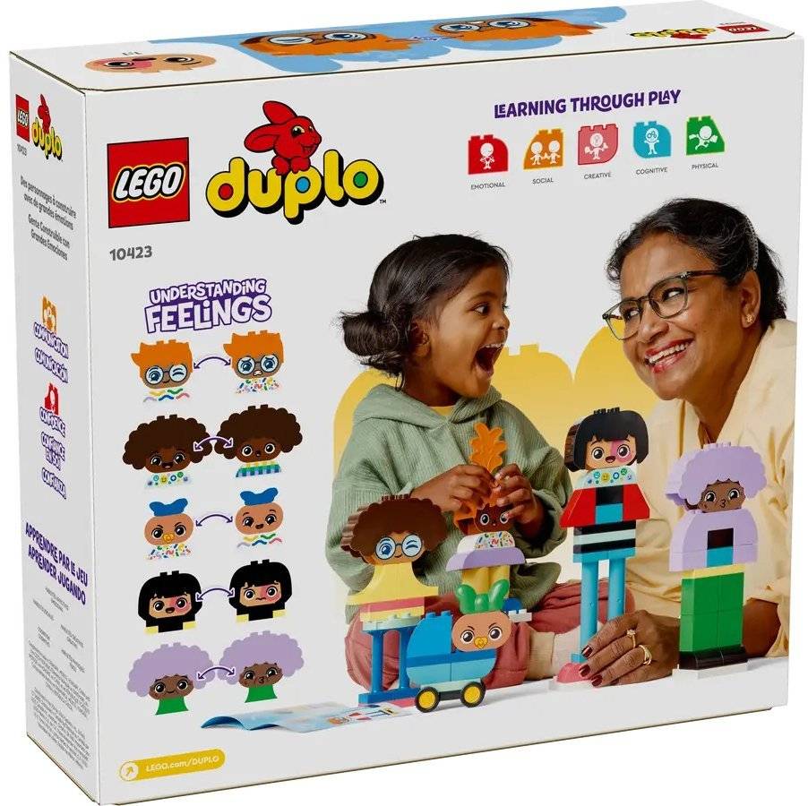 LEGO LEGO DUPLO BUILDABLE PEOPLE WITH BIG EMOTIONS (10423)