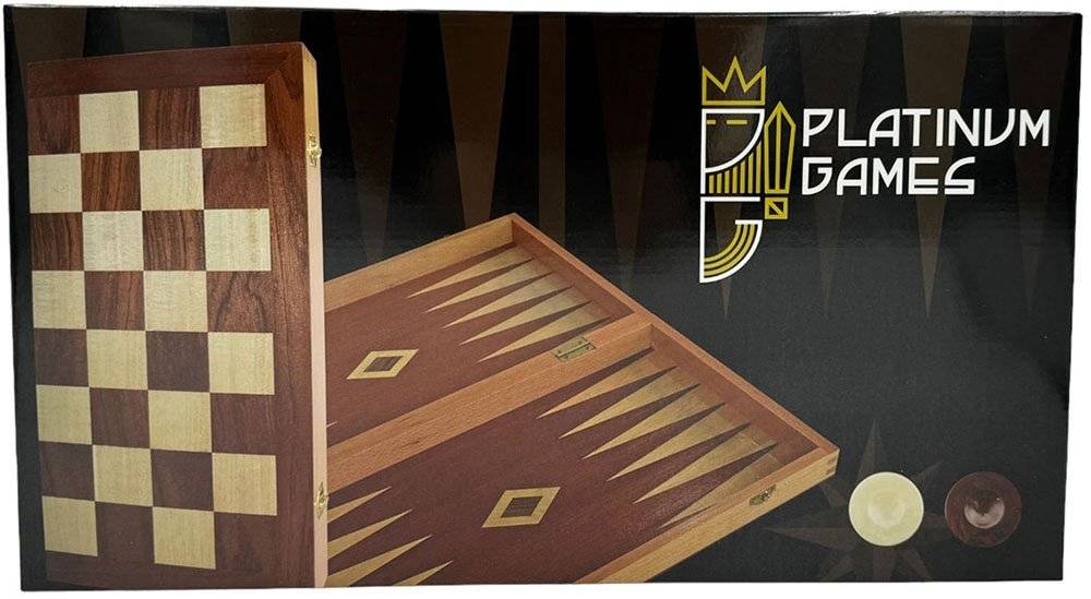 ΤΑΒΛΙ-ΣΚΑΚΙ PLATINUMGAMES ΚΑΠΛΑΜΑΣ ΟΞΙΑ 48 X 25 CM PLATINUMGAMES