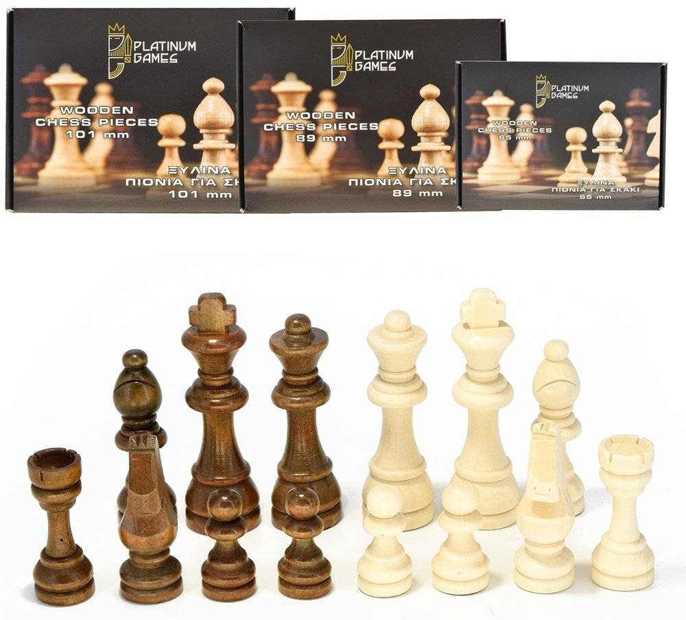 ΠΙΟΝΙΑ PLATINUMGAMES ΓΙΑ ΣΚΑΚΙ ΞΥΛΙΝΑ 8.9 CM