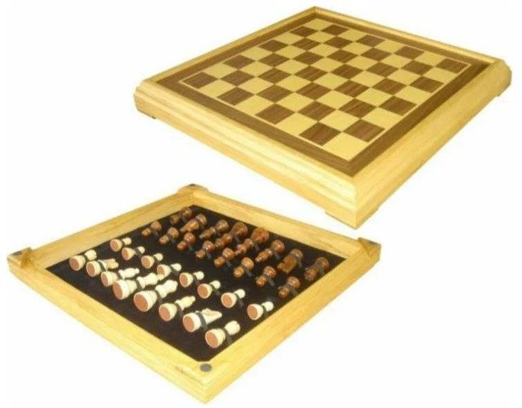 ΣΕΤ ΣΚΑΚΙ PLATINUMGAMES ΞΥΛΙΝΟ 39.6 X 39.6 CM