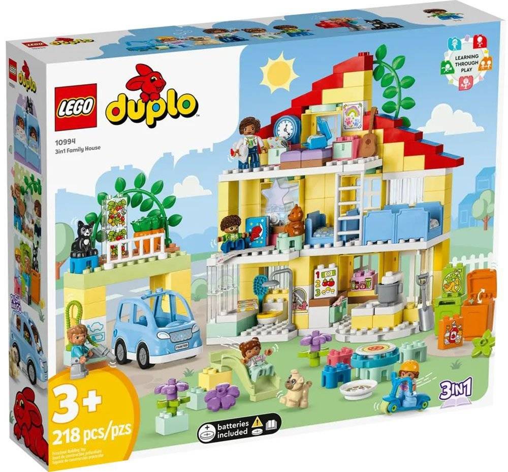 LEGO LEGO DUPLO 3 IN 1 FAMILY HOUSE (10994)