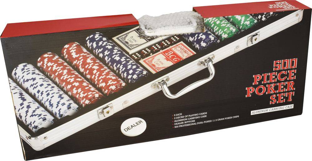 ΒΑΛΙΤΣΑ ΑΛΟΥΜΙΝΙΟΥ PLATINUM GAMES ΜΕ 500 ΜΑΡΚΕΣ ΚΑΙ 2 ΤΡΑΠΟΥΛΕΣ MODIANO