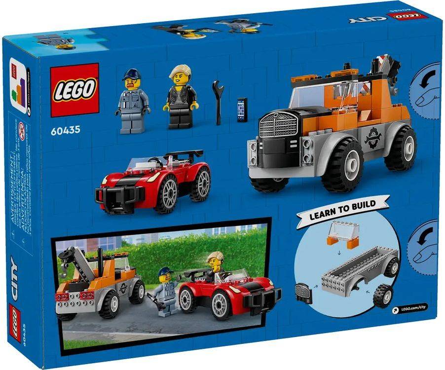 LEGO CITY TOW TRUCK AND SPORTS CAR REPAIR (60435) LEGO