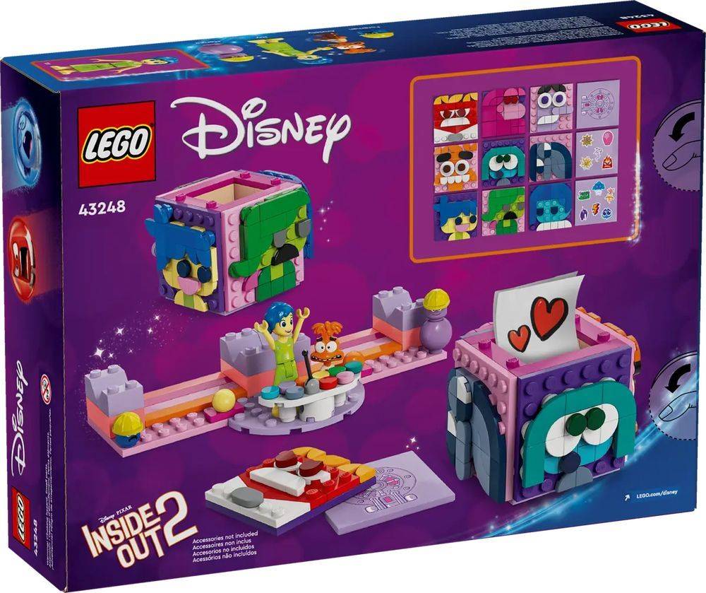 LEGO DISNEY INSIDE OUT 2 MOOD CUBES (43248) LEGO