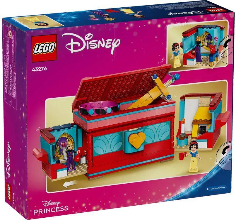 LEGO LEGO DISNEY SNOW WHITE&#039;S JEWELRY BOX (43276)