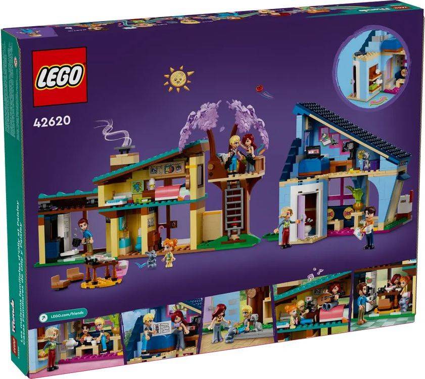 LEGO FRIENDS OLLY AND PAISLEY'S FAMILY HOUSES (42620) LEGO