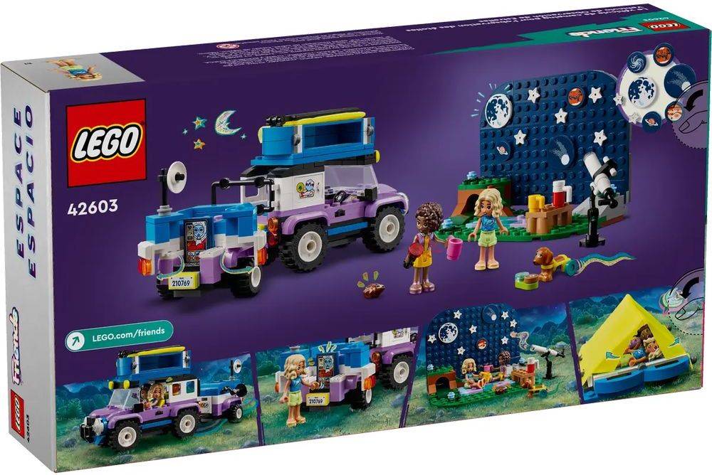 LEGO FRIENDS STARGAZING CAMPING VEHICLE (42603) LEGO