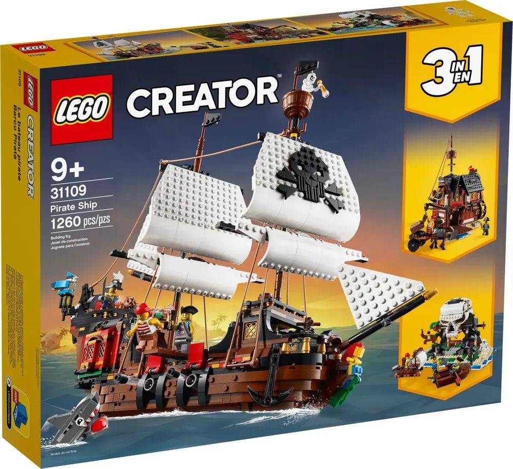 LEGO LEGO CREATOR PIRATE SHIP (31109)