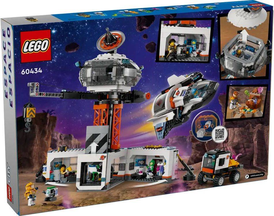 LEGO CITY SPACE BASE AND ROCKET LAUNCHPAD (60434) LEGO
