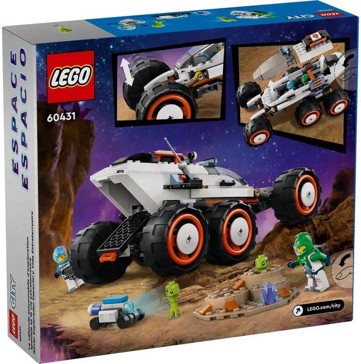 LEGO CITY SPACE EXPLORER ROVER AND ALIEN LIFE (60431) LEGO