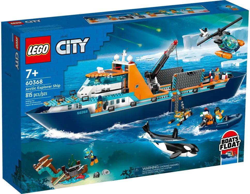 LEGO CITY ARCTIC EXPLORER SHIP (60368) LEGO