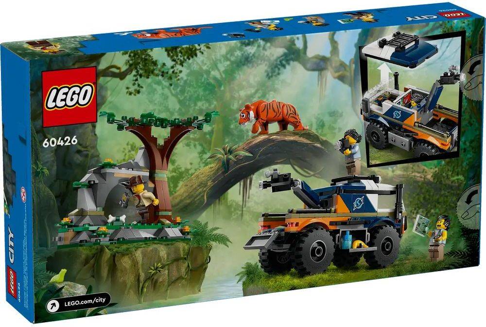 LEGO CITY JUNGLE EXPLORER OFF ROAD TRUCK (60426) LEGO
