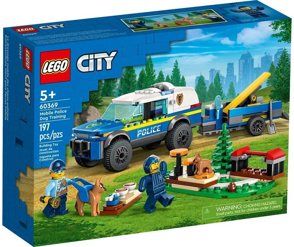 LEGO CITY MOBILE POLICE DOG TRAINING (60369) LEGO