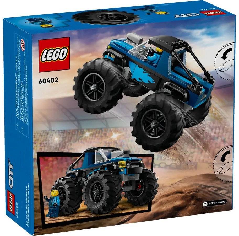LEGO CITY BLUE MONSTER TRUCK (60402) LEGO