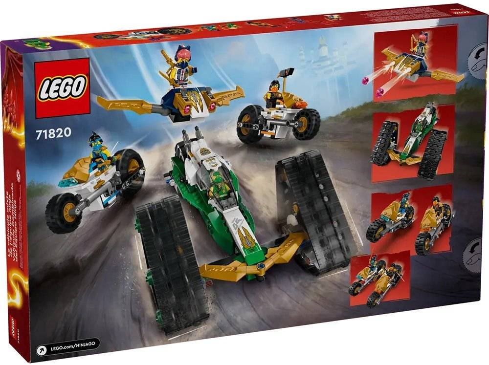 LEGO NINJAGO NINJA TEAM COMBO VEHICLE (71820) LEGO