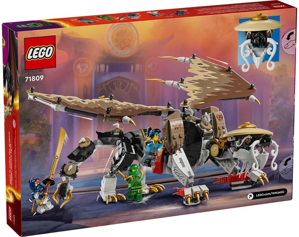 LEGO NINJAGO EGALT THE MASTER DRAGON (71809) LEGO