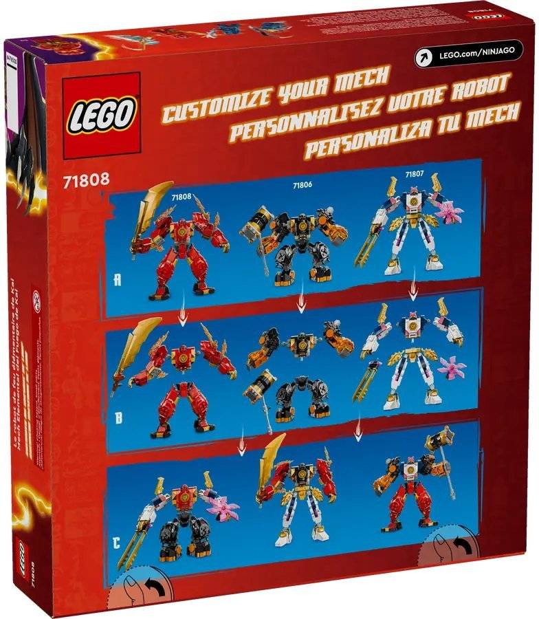 LEGO NINJAGO KAI'S ELEMENTAL FIRE MECH (71808) LEGO