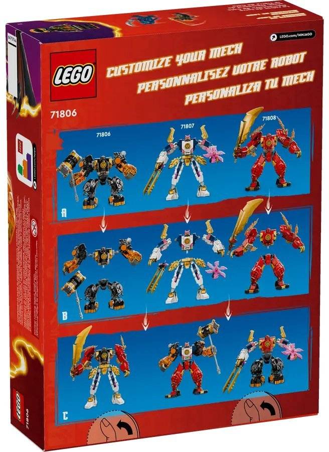 LEGO NINJAGO COLE'S ELEMENTAL EARTH MECH (71806) LEGO