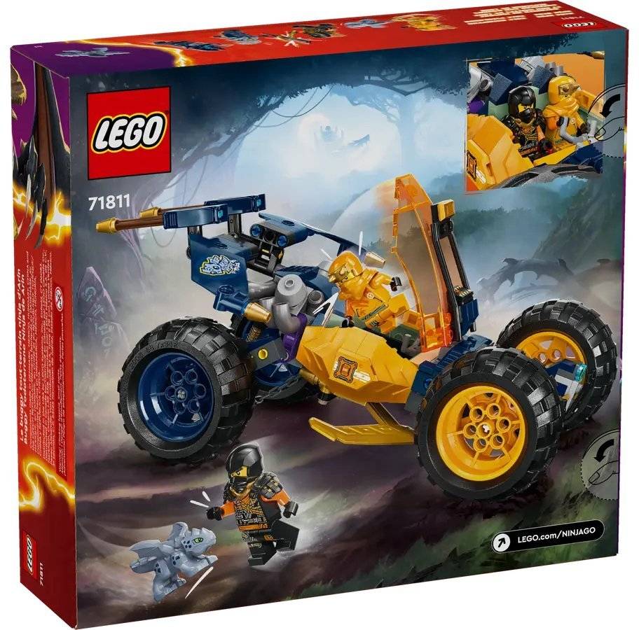 LEGO LEGO NINJAGO ARIN&#039;S NINJA OFF-ROAD BUGGY CAR (71811)