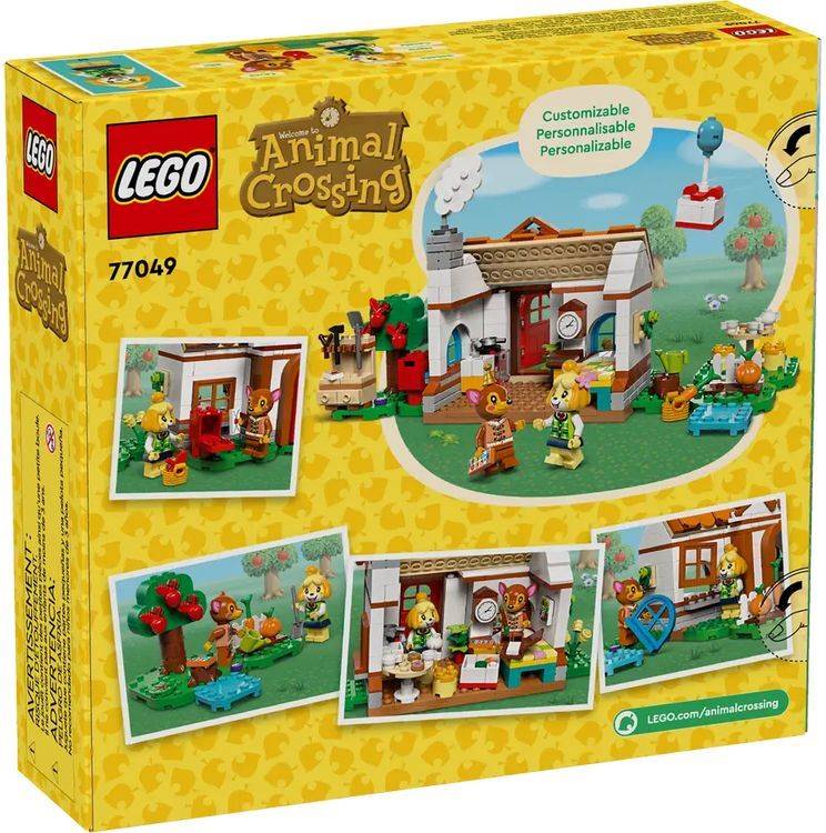 LEGO ANIMAL CROSSING ISABELLE'S HOUSE VISIT (77049)