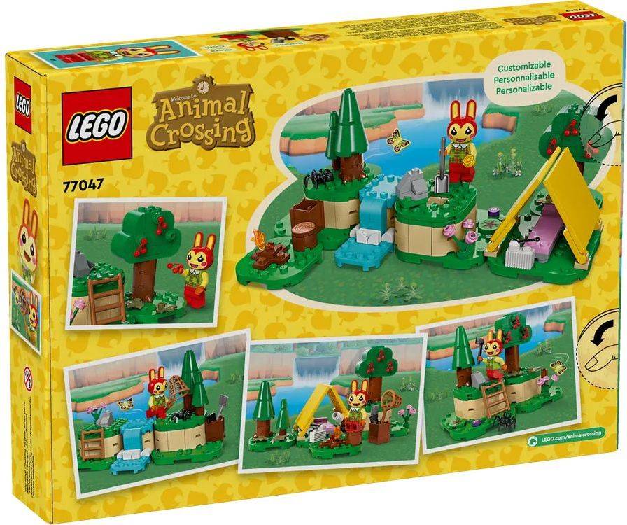 LEGO ANIMAL CROSSING BUNNIE'S OUTDOOR ACTIVITIES (77047)