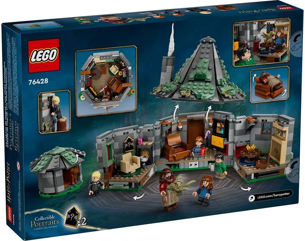 LEGO LEGO HARRY POTTER HAGRID&#039;S HUT: AN UNEXPECTED VISIT (76428)