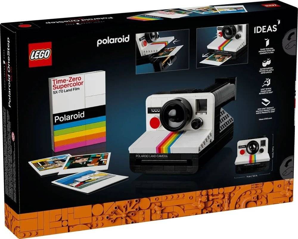 LEGO IDEAS POLAROID ONESTEP SX-70 CAMERA (21345) LEGO