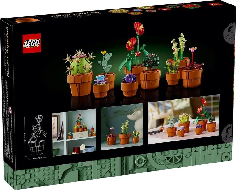LEGO LEGO ICONS TINY PLANTS (10329)