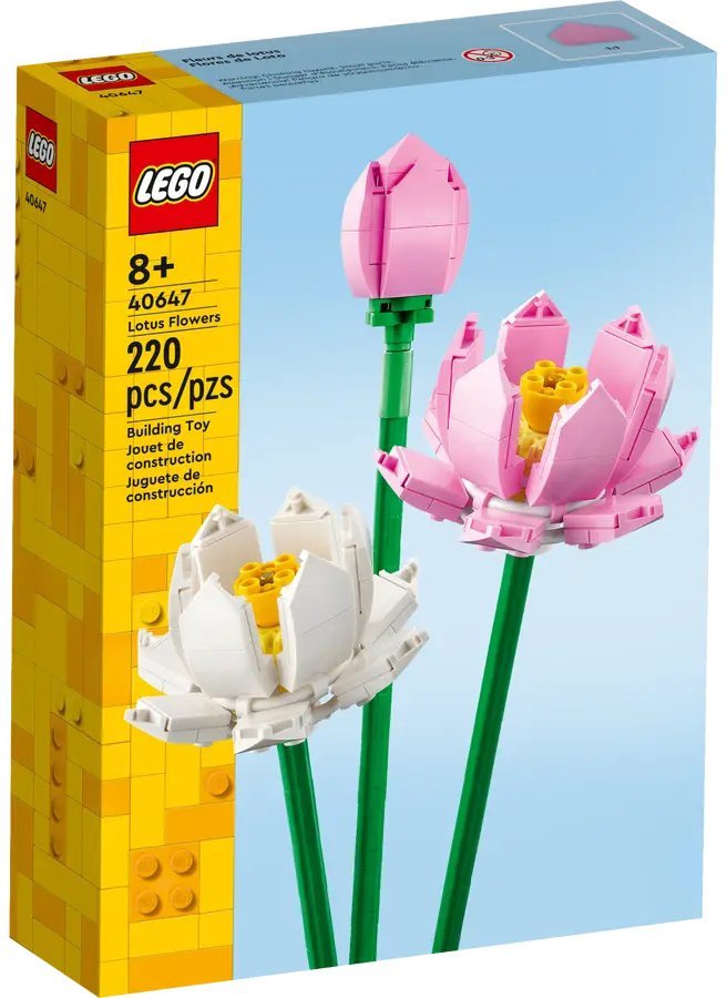 LEGO LEGO ICONS LOTUS FLOWERS (40647)