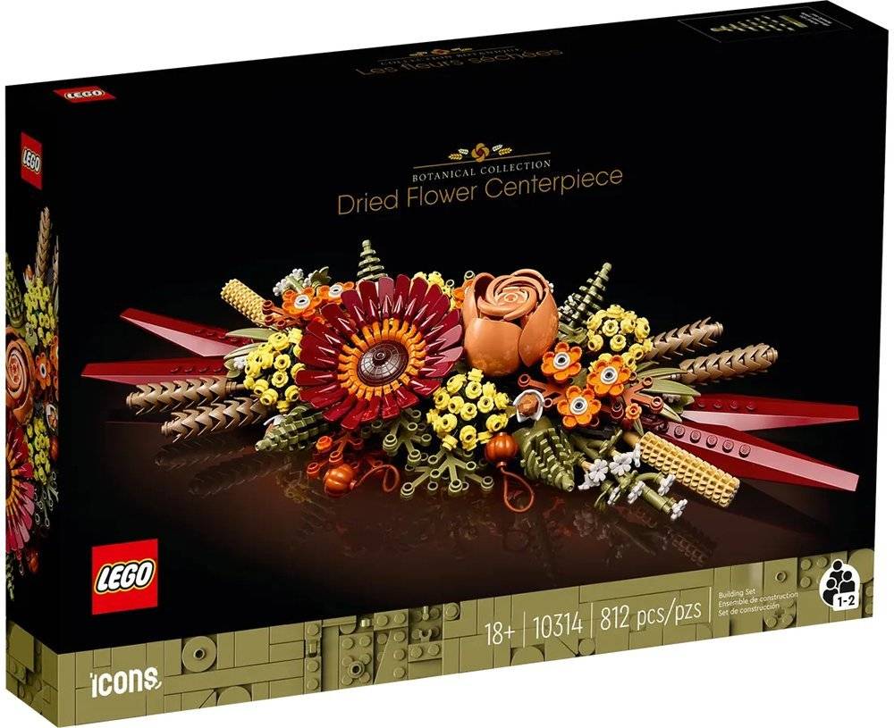LEGO ICONS DRIED FLOWER CENTERPIECE (10314) LEGO