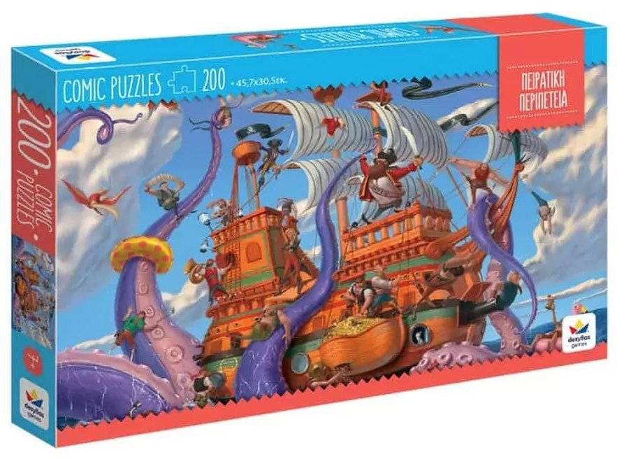 ΔΕΣΥΛΛΑΣ COMIC PUZZLE ΠΕΙΡΑΤΕΣ