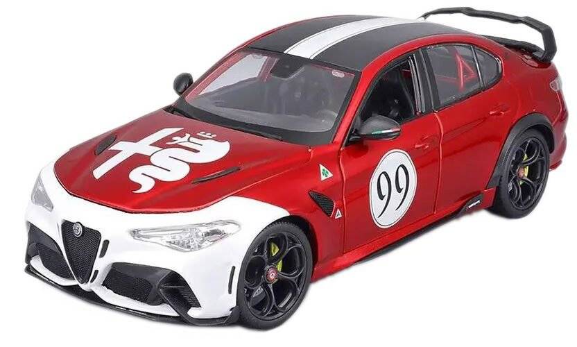 ΟΧΗΜΑ ALFA ROMEO GIULIA GTAM NR.99 ΜΕΤΑΛΛΙΚΟ ΑΝΤΙΓΡΑΦΟ 1:18 (16/11049) BBURAGO