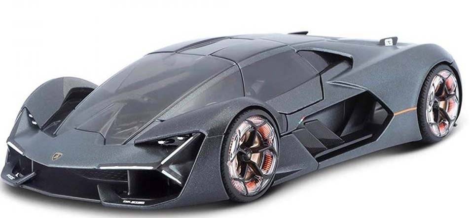 ΟΧΗΜΑ PLUS LAMBORGHINI TERZO MILLENNIO GREY ΜΕΤΑΛΛΙΚΟ ΑΝΤΙΓΡΑΦΟ 1:24 (18/21094)