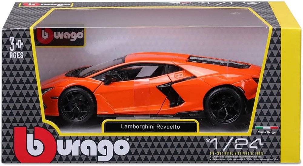 ΟΧΗΜΑ LAMBORGHINI REVUELTO ΜΕΤΑΛΛΙΚΟ ΑΝΤΙΓΡΑΦΟ 1:24 (18/21106)