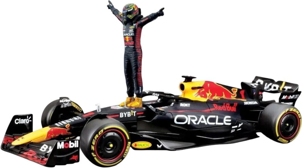 ΟΧΗΜΑ F1 ORACLE RED BULL RB19 WITH DRIVER BBURAGO ΜΕΤΑΛΛΙΚΟ ΑΝΤΙΓΡΑΦΟ 1:24 (18/28036) BBURAGO