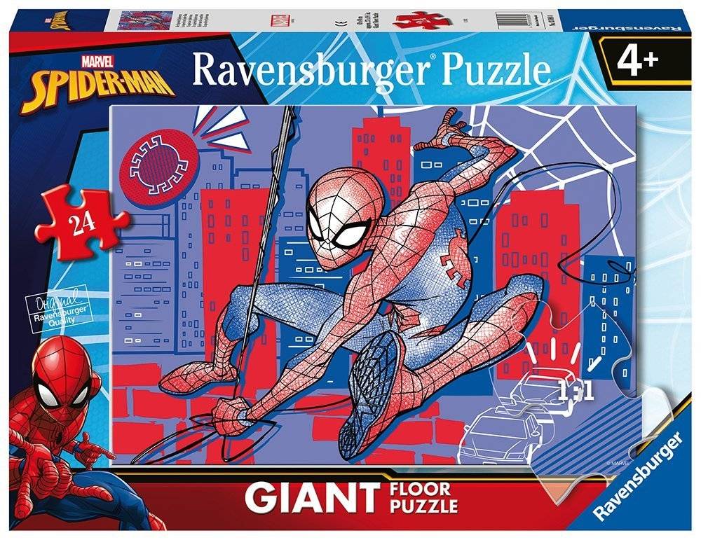 RAVENSBURGER SPIDERMAN RAVENSBURGER ΠΑΖΛ ΔΑΠΕΔΟΥ 24ΤΜΧ
