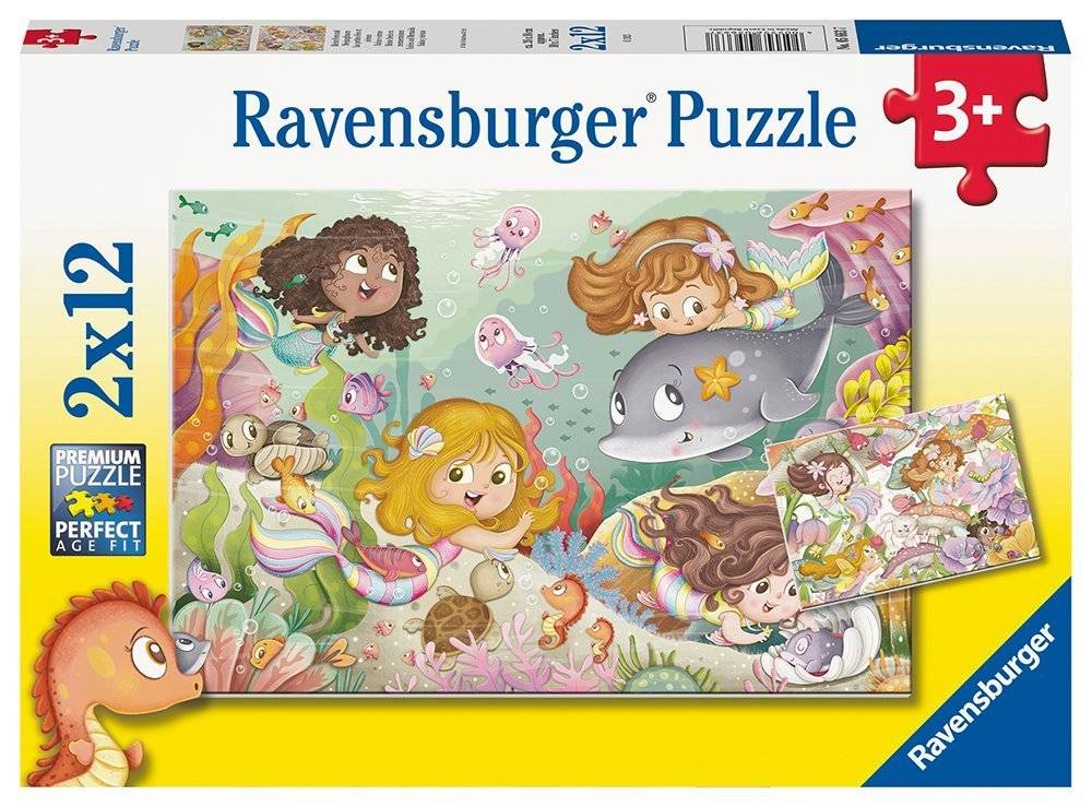ΝΕΡΑΪΔΕΣ - ΓΟΡΓΟΝΕΣ RAVENSBURGER 2Χ12 24ΤΜΧ RAVENSBURGER