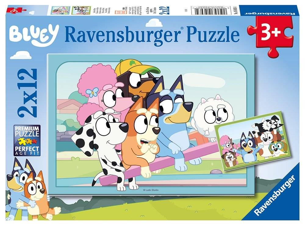 ΜΠΛΟΥΪ RAVENSBURGER 2Χ12 24ΤΜΧ RAVENSBURGER