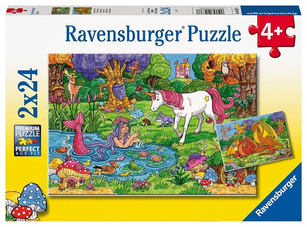 ΜΑΓΙΚΑ ΠΛΑΣΜΑΤΑ RAVENSBURGER 2Χ24 48ΤΜΧ RAVENSBURGER