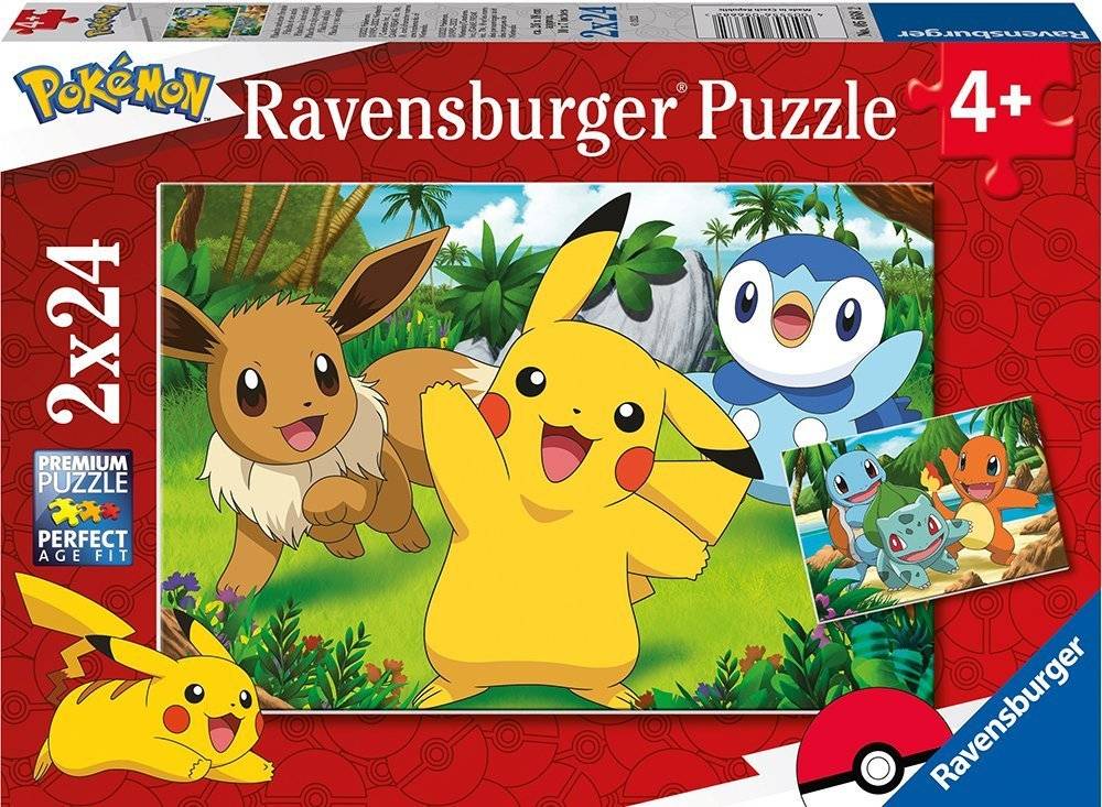 POKEMON RAVENSBURGER 2Χ24 48ΤΜΧ RAVENSBURGER