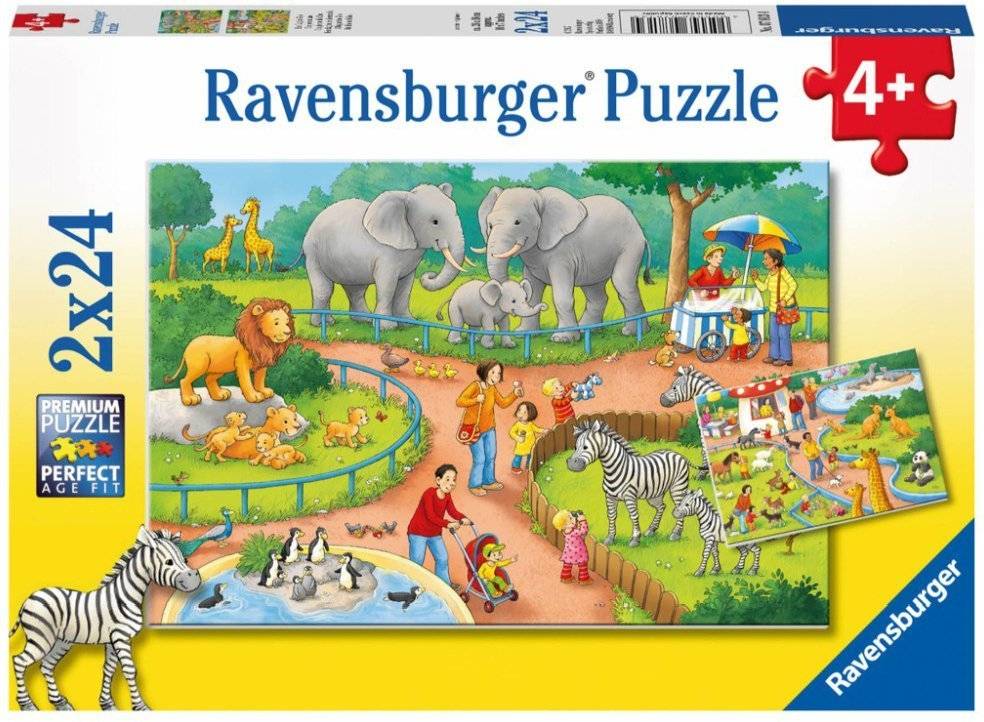 ΖΩΟΛΟΓΙΚΟΣ ΚΗΠΟΣ RAVENSBURGER 2Χ24 48ΤΜΧ