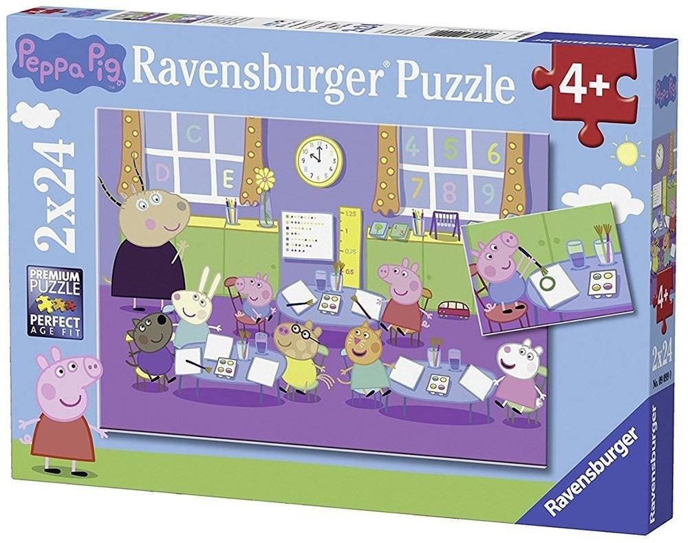ΠΕΠΠΑ ΣΤΗ ΖΩΓΡΑΦΙΚΗ RAVENSBURGER 2Χ24 48ΤΜΧ RAVENSBURGER