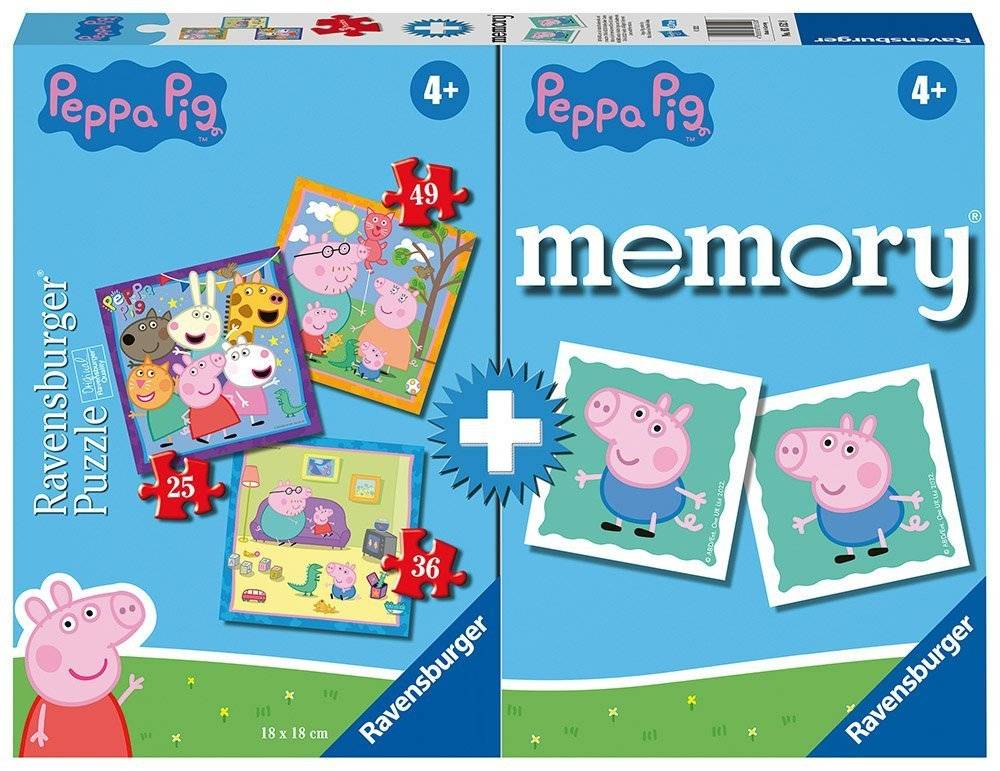 MEMORY - 3 ΠΑΖΛ ΠΕΠΠΑ ΤΟ ΓΟΥΡΟΥΝΑΚΙ 25-36-49 110ΤΜΧ