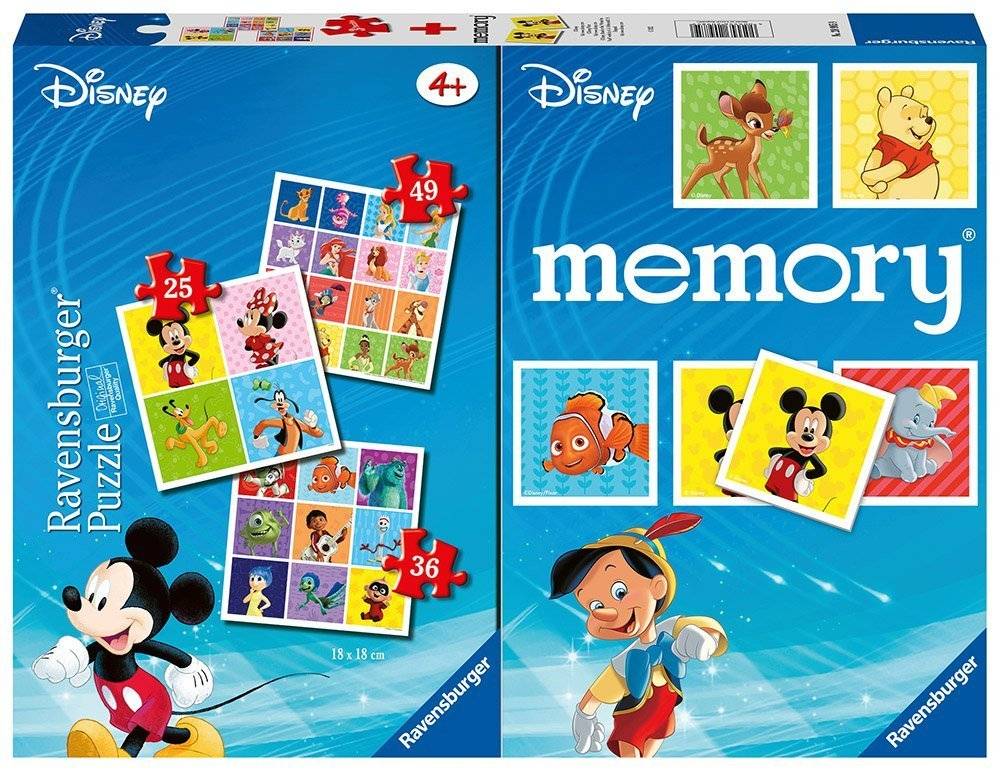 MEMORY - 3 ΠΑΖΛ DISNEY 25-36-49 110ΤΜΧ