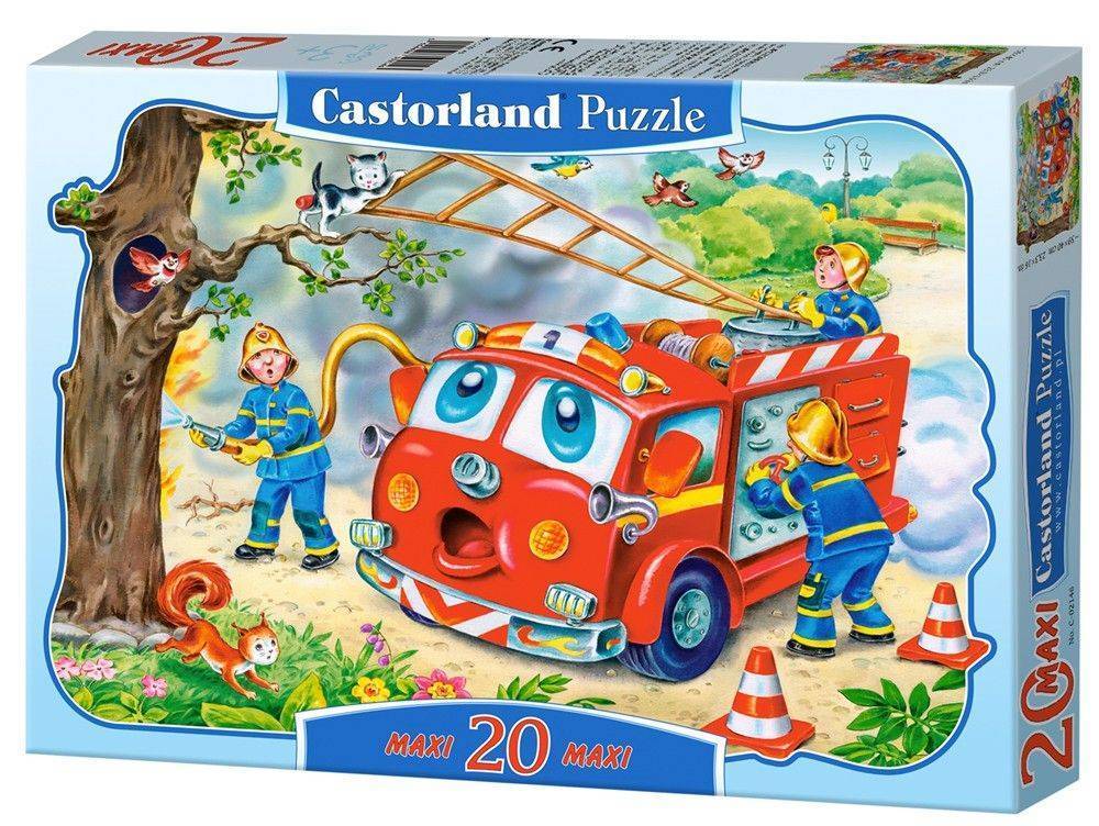 CASTORLAND ΠΑΖΛ CASTORLAND FIRE BRIGADE 20TMX