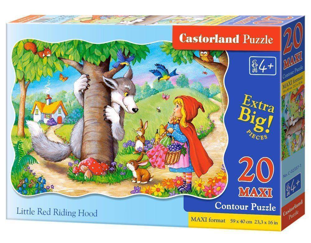 ΠΑΖΛ CASTORLAND LITTLE RED RIDING HOOD 20TMX CASTORLAND