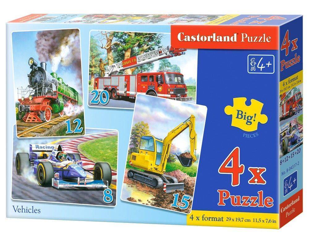 ΠΑΖΛ CASTORLAND VEHICLES 4X 55ΤΜΧ